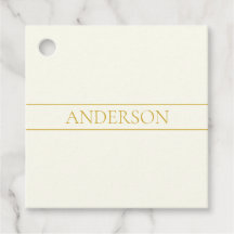Texto de Personalizable simple y elegante | Gold O