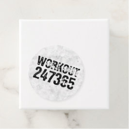 Etiquetas Para Recuerdos Texto escrito y raspado Workout 247365 rústico