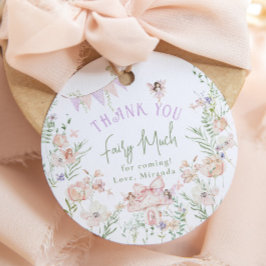 Etiquetas Para Recuerdos Thank you Fairy Much Fairy 1st Birthday Whimsical