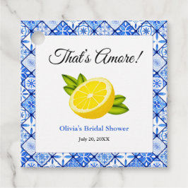 Etiquetas Para Recuerdos That's Amore | Despedida de Soltera Mediterránea d