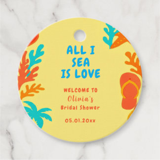 Etiquetas Para Recuerdos Todo lo que veo es amor Boho costero personalizado