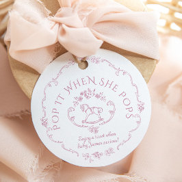 Etiquetas Para Recuerdos Toile de jouy de juguete vintage Pop lo hace cuand