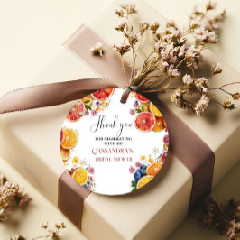 Etiquetas Para Recuerdos Torta Nupcial de Citricos la Principal Pareja