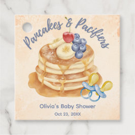 Etiquetas Para Recuerdos Tortitas de frutas y chupetes de cuadros Baby Show