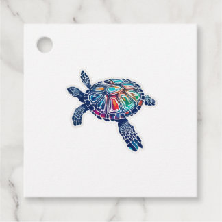Etiquetas Para Recuerdos Tortuga