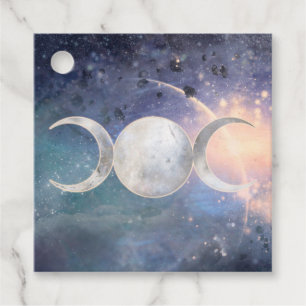 Etiquetas Para Recuerdos Triple Diosa Lunar del Universo Celestial Piedra d