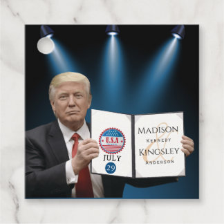 Etiquetas Para Recuerdos Trump Gran Boda Asombroso