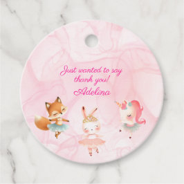 Etiquetas Para Recuerdos Tutu Cute Ballerina Ballet Animales Fiesta de Cump