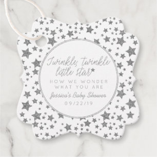 Etiquetas Para Recuerdos Twink, Twinkle Little Star Baby Shower