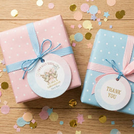 Etiquetas Para Recuerdos Two Silly Geese Boy & Girl Twins Birthday