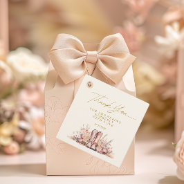 Etiquetas Para Recuerdos Últimas Botas de Rodeo Florales para Fiesta de Des
