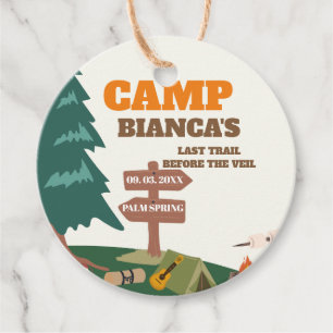 Etiquetas Para Recuerdos Último Sendero Antes de la Despedida de Soltera en
