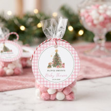 Un Alegre Pequeño Baby Shower de Navidad