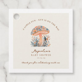 Etiquetas Para Recuerdos Un chico divertido está en camino a Baby Shower