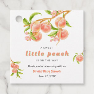 Etiquetas Para Recuerdos Un dulce y pequeño Baby Shower de fruta de yegua g