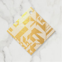 Un favor de papel de aluminio fresco y único