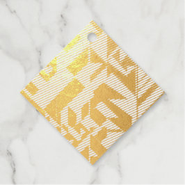 Etiquetas Para Recuerdos Un favor de papel de aluminio único y genial