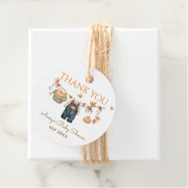 Etiquetas Para Recuerdos Un pequeño Boho ruso de calabaza cae en Baby Showe