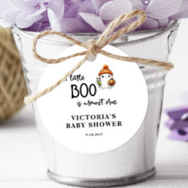 Etiquetas Para Recuerdos Un pequeño Boo casi se debe a Baby Shower