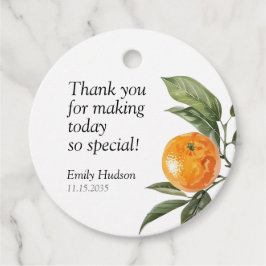 Etiquetas Para Recuerdos Un Poco De Cita Está En El Camino De Citrus Baby S