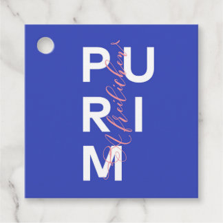 Etiquetas Para Recuerdos Un purim de Freilichen a mano