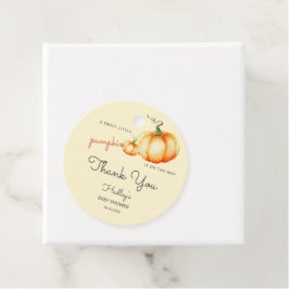 Etiquetas Para Recuerdos Una calabaza dulce está en camino a la ducha de be