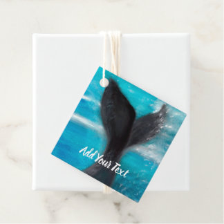 Etiquetas Para Recuerdos Una cola de ballena
