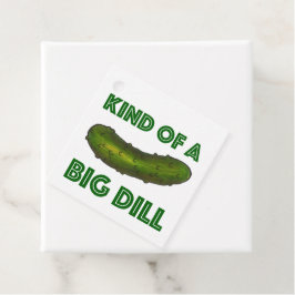 Etiquetas Para Recuerdos Una especie de "Big Dill" (Acuerdo) Green Kosher P