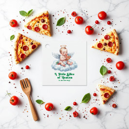 Etiquetas Para Recuerdos Una pequeña rebanada del cielo en Baby Shower