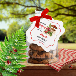 Etiquetas Para Recuerdos Una Pequeña Y Pequeña Ladybug Está En Camino De Ba