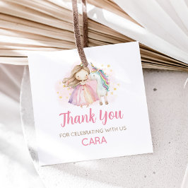 Etiquetas Para Recuerdos Unicorn Magical Day Birthday Party