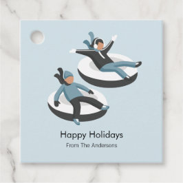 Etiquetas Para Recuerdos Vacaciones de Navidades divertidos de la familia i