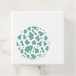 Etiquetas Para Recuerdos Vacas de granja de campo