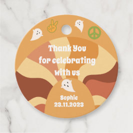 Etiquetas Para Recuerdos Vamos a boo-gie halloween retro niños cumpleaños