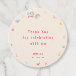 Etiquetas Para Recuerdos Vamos a rebotar saltando unicornios cumpleaños gra