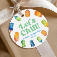 Vamos a relajarnos Fiesta de cumpleaños de paleta 