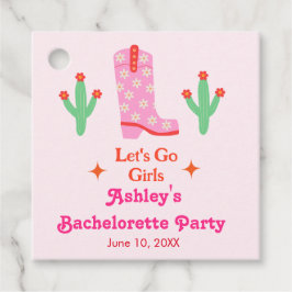 Etiquetas Para Recuerdos Vamos Chicas a la fiesta de la Bachelorette de Noc