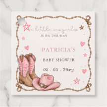 Vaquera Pequeña Está En Camino Chica Baby Shower