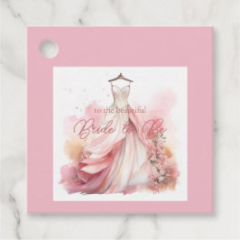 Etiquetas Para Recuerdos Vestido de novia blanco para fiesta de regalos de 