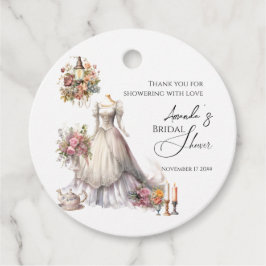 Etiquetas Para Recuerdos Vestido de novia victoriano caprichoso para la fie