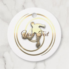 Etiquetas Para Recuerdos Vibe de temporada de vacaciones de oro