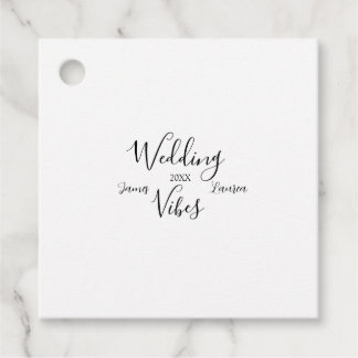ETIQUETAS PARA RECUERDOS VIBES DE BODAS NOMBRE DE PAREJA 20XX LINDA PAREJA