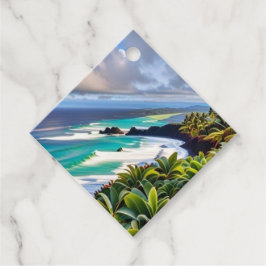 Etiquetas Para Recuerdos Vibes tropicales