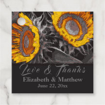 Vibrantes girasoles amarillos Carbón Resumen arte