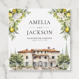 Etiquetas Para Recuerdos Villas italianas Lemons & Olives