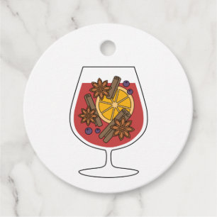 Etiquetas Para Recuerdos Vino rojo paralizado Navidad dibujar una receta de