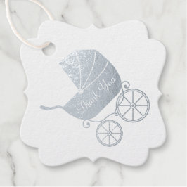 Etiquetas Para Recuerdos Vintage Carrie Baby Shower Cute Blue Boy