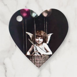 Etiquetas Para Recuerdos Vintage Cupido