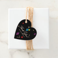 Vintage Neon Stars Vegas Boda Gracias