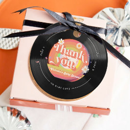 Etiquetas Para Recuerdos Vinyl Record Baby Shower